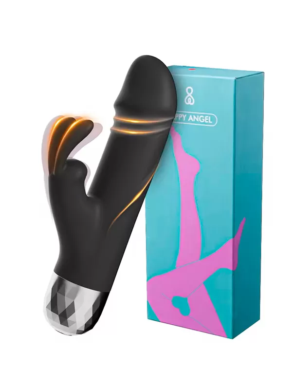 Mini vibrador Coelho Preto