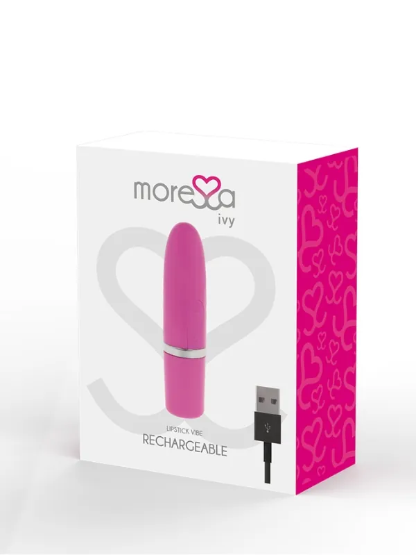 Morssa Ivy Vibrador Estimulador Viagem Rosa - Image 2